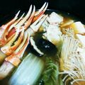 attyyy's cooksnap of when they made かに鍋のだし.