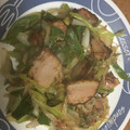 tayuko310's cooksnap of when they made 簡単おつまみ♡ベーコン&野菜の和風炒め.