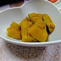 ゆけり３兄弟's cooksnap of when they made レンチンで♪簡単おいしいかぼちゃ煮物.