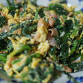 かすてら１２'s cooksnap of when they made ほうれん草のたまご炒め.