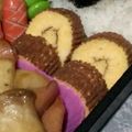 ∞ねこっち∞'s cooksnap of when they made お弁当に♪フライパンで♪卵2つミニ伊達巻.