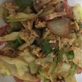 かなうたご飯's cooksnap of when they made 簡単すぎでうますぎる！卵とじ野菜炒め.