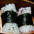 sorairoha's cooksnap of when they made 手を汚さず簡単☆俵おにぎり.
