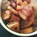 ぽてママ☆'s cooksnap of when they made 圧力鍋で！豚バラと大根のこってり煮.