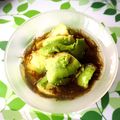 xxxrirexxx's cooksnap of when they made アボカドときゅうりのモズク和え.