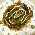 マラガの空's cooksnap of when they made ★簡単！山芋の入った＊お好み焼き＊です♪.