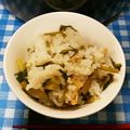 ととろ＆めい's cooksnap of when they made 大根の葉っぱで♪菜めし.