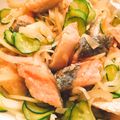 雪子☆'s cooksnap of when they made 塩鮭★簡単マリネ.