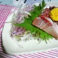 ＴＯＭＯＷＡＴ's cooksnap of when they made お刺身の『けん(つま)』セロリ＆貝割れ.