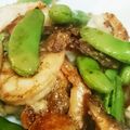 こんさい様's cooksnap of when they made むきエビのガーリック醤油炒め.