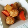 たった。's cooksnap of when they made フンワリ肉団子とたっぷり大根の煮物☆.