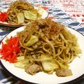 赤い電話's cooksnap of when they made ソース焼きそば.