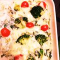 港UV's cooksnap of when they made トロトロ白菜グラタンでヘルシークリスマス.