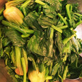 JILLの赤メガネ's cooksnap of when they made 簡単ほうれん草のピーナツ和え材料3つ.