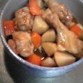 hinaたん's cooksnap of when they made 里芋と手羽元の照り煮.