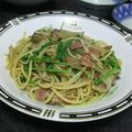 sko's cooksnap of when they made 麺つゆと昆布茶で♪和風パスタ.
