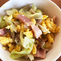 Nyaooomi's cooksnap of when they made 簡単！ふんわり玉子のキャベツ炒め.
