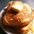 ふか谷's cooksnap of when they made HMで簡単♪ふわもちパンケーキ.