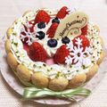 きゅいぬ's cooksnap of when they made いちごシャルロット.