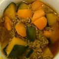 ももpppp's cooksnap of when they made ホクホクかぼちゃdeそぼろあんかけ♡.