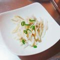 yuaminao's cooksnap of when they made 新ごぼうと大根の明太子サラダ.