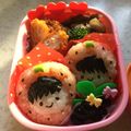ピカリコ's cooksnap of when they made キャラ弁☆いちごちゃん♪.