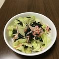 綸子*'s cooksnap of when they made キャベツとカニかまの簡単サラダ♪.