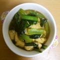 れおのちしゃん's cooksnap of when they made 小松菜とうす揚げの煮浸し.