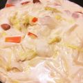 たまにゃんʕ•ﻌ•ʔ's cooksnap of when they made 白菜と菜の花のクリーム煮.