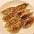 めろさん0521's cooksnap of when they made 【25分】海老アボカドとチーズの餃子.