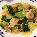 エビ美's cooksnap of when they made 青梗菜と海老のあんかけ焼きそば.