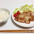 ak_ts's cooksnap of when they made 南高梅香る♪豚肉の生姜焼き.