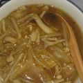 トータカ's cooksnap of when they made ランチ♪もやしゴボウのコンソメ味噌スープ.