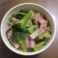 かせぃじん's cooksnap of when they made 簡単ブロッコリーとベーコンのアイオリ炒め.