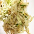はくりんりん's cooksnap of when they made もやしさんとキュウリさんのナムル.