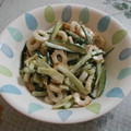 優誠ママ's cooksnap of when they made もう一品☆竹輪ときゅうりの和風マヨ和え.