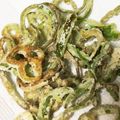 なつき0421's cooksnap of when they made 野菜でおやつ☆苦くないカリカリピーマン.