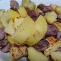 いおこと's cooksnap of when they made おつまみにもおかずにも　砂ずりポテト♪.