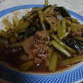 みずママだよ☆'s cooksnap of when they made 超簡単！豚肉と野沢菜漬けの炒め物.