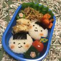 minch＊＊'s cooksnap of when they made キャラ弁＊簡単♪俵おにぎりくんキャラ弁当.