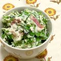 おっちむ＊'s cooksnap of when they made ベーコンと水菜でサラダ感覚♪洋風白和え.