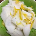 としまるさん's cooksnap of when they made 大根の柚子と昆布茶漬け.