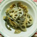 くりーむ007's cooksnap of when they made フライパンで炒めて簡単✿蓮根のきんぴら✿.