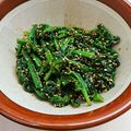 sweet_rose's cooksnap of when they made ほうれん草の胡麻和え お弁当にも.