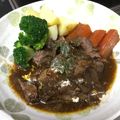 すずひな's cooksnap of when they made 牛肉の赤ワイン煮込み.