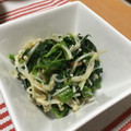 mami_mu's cooksnap of when they made ほうれん草とエノキの梅和え.