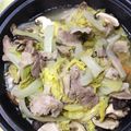 コジロー０９２３'s cooksnap of when they made タジン鍋で作る！豚バラ白菜ミルフィーユ鍋.