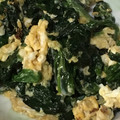 黄金の輝き亭's cooksnap of when they made ほうれん草の卵とじ◎.