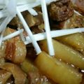 めかにか's cooksnap of when they made 圧力鍋で豚バラ肉と大根の角煮風こっくり煮.