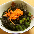もんしゅしゅ's cooksnap of when they made ひじきとオクラの和え物.